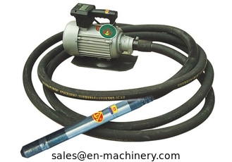 China Electric portable Concrete Vibrator with Flexible Shaft poker hose Construction machinery supplier