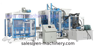 China Cement Block Making Machine Block Machinery Competitive Frequency 8-15 Block/Brick Machine supplier